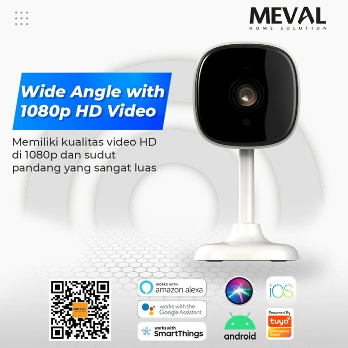 Smart Indoor fixed IP Camera CCTV